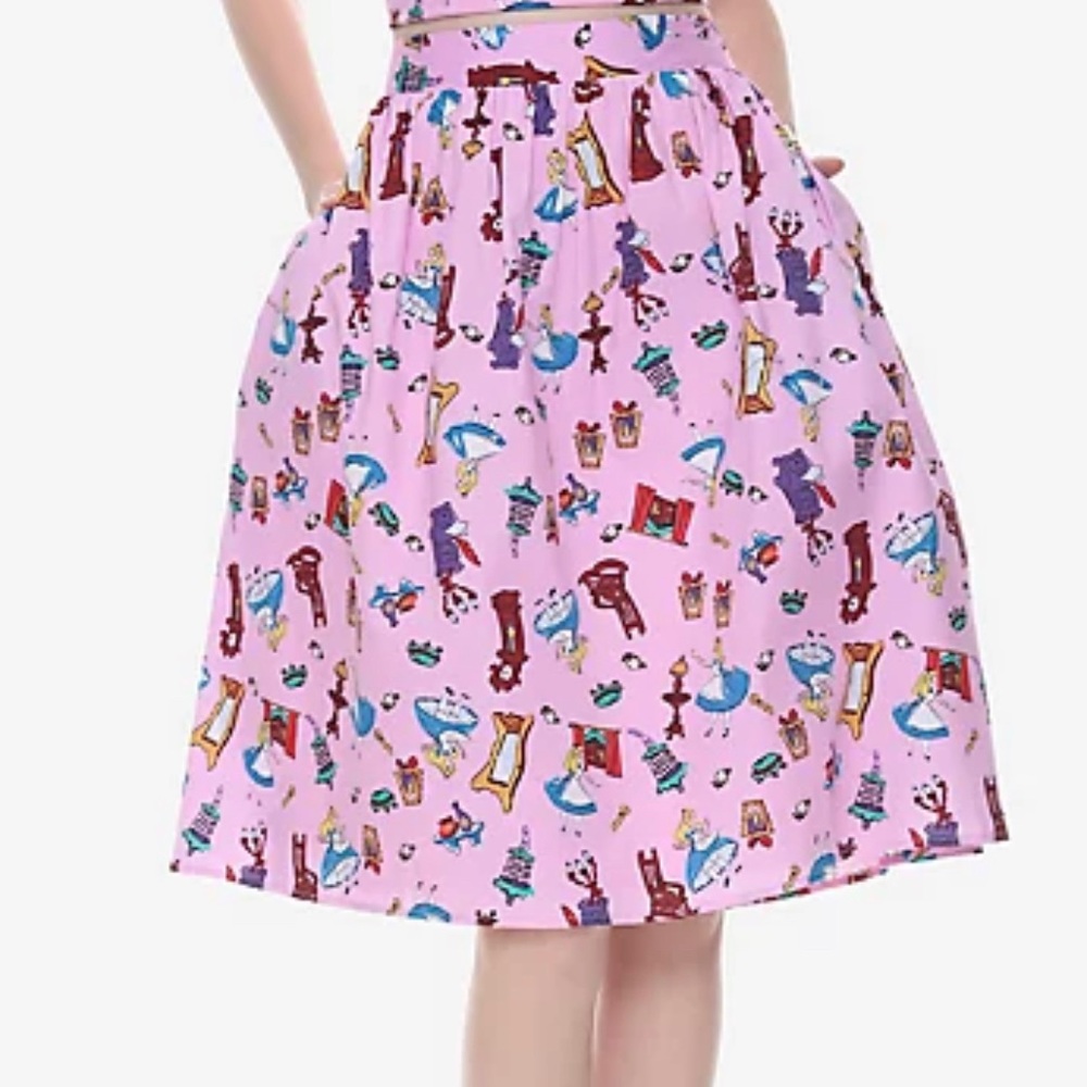 Her Universe Alice in Wonderland Skirt
